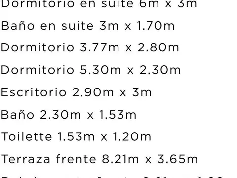 Departamento en Venta con 1 cocheras