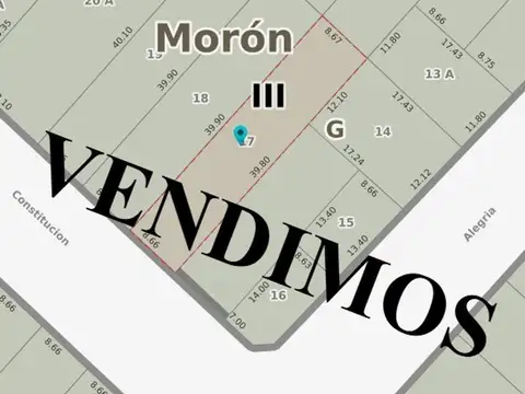 LOTE DE TERRENO CON EDIFICACION HAEDO CHICO