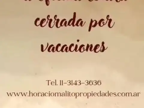 Departamento Monoambiente con 1 baño