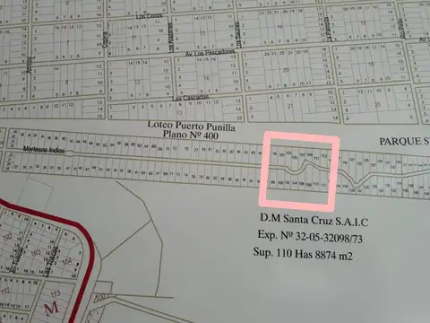 LOTE EN VILLA SANTA CRUZ DEL LAGO