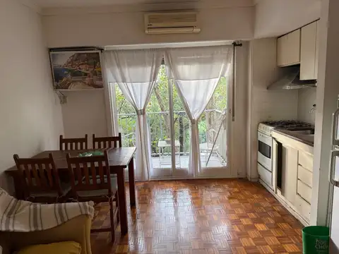 EXCELENTE DEPARTAMENTO 2 AMBIENTES - MUY LUMINOSO - TOTALMENTE AMUEBLADO
