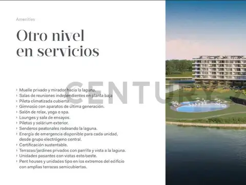 Departamento en Venta en Nordelta Bahía Grande, USD 666.600
