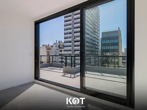 Departamento en venta 2 ambientes con terraza a estrenar en Viamonte Point Barrio Norte.