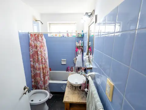 Departamento 2 ambientes con 1 baño