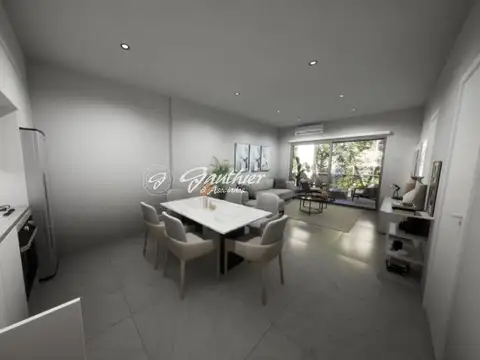 Departamento 2 ambientes con 1 baño