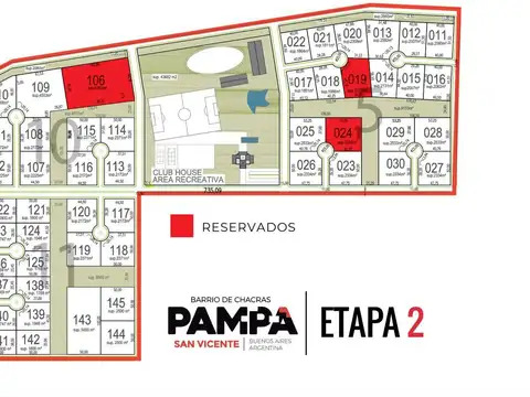 Lotes Pampa, San 100