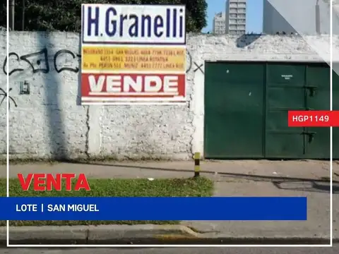 Lote - Venta - Argentina, San Miguel - Cesar H. Malnatti 1600