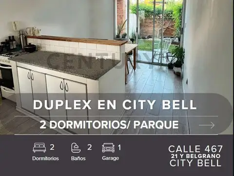 Venta de dúplex City Bell