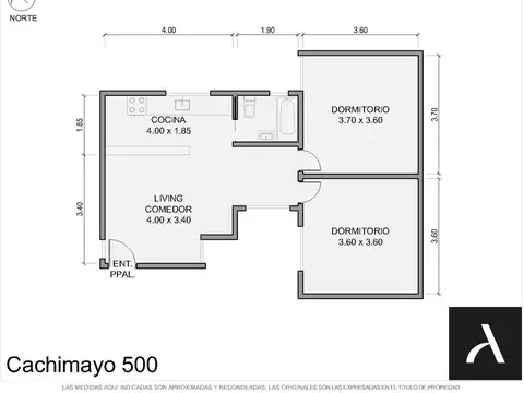 Depto Tipo Casa en Venta de 3 ambientes