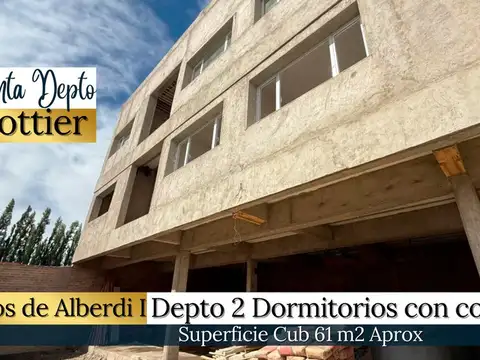 VENTA DEPTO 2 DORM C/ COCHERA ALTOS DE ALBERDI I