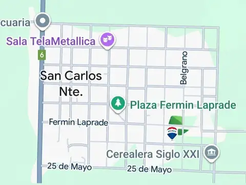 Terreno en Venta en San Carlos Norte, USD 110.000