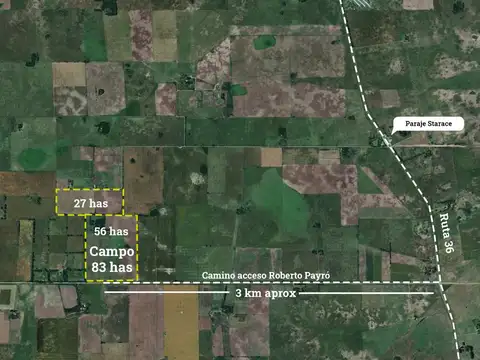 Cno. Acceso Roberto Payró y Ruta 36