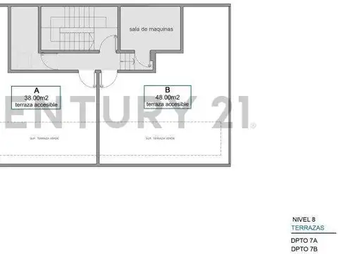 Departamento en Venta de 1 dormitorio