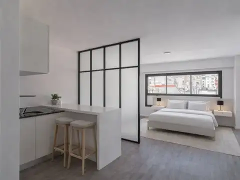 Alquiler departamento monoambiente a estrenar apto prof airbnb Monserrat