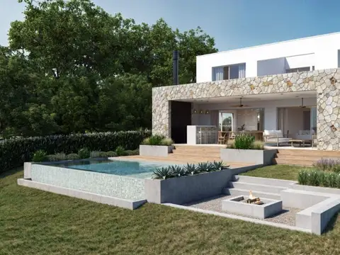 Los Puentes Nordelta – Casa moderna al lago pileta galería parrilla hogar jardín de invierno parque