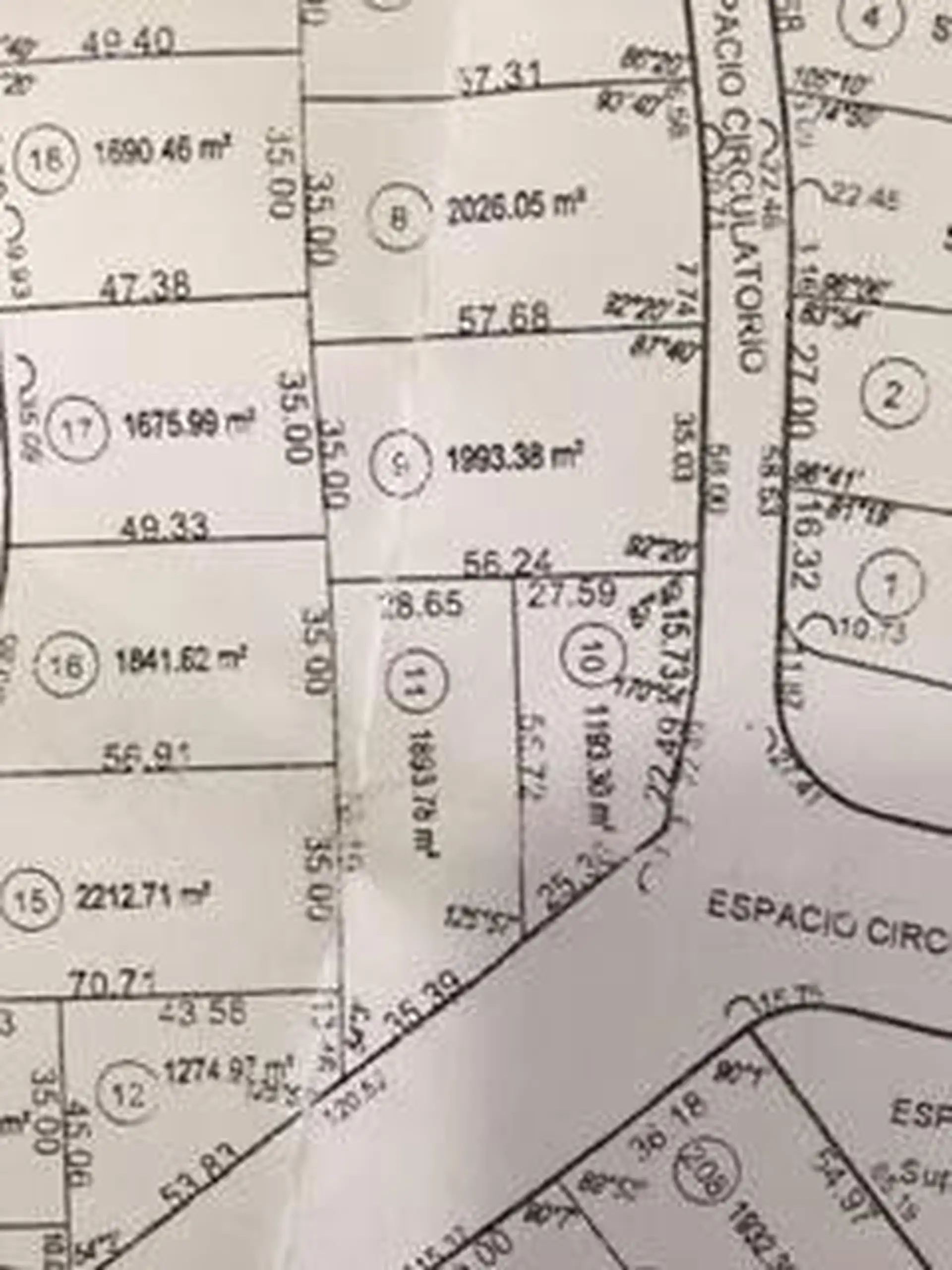 Lote en barrio cerrado "La Mata" de 1900m²
