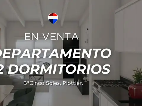 VENTA DEPARTAMENTO BARRIO 5 SOLES PLOTTIER