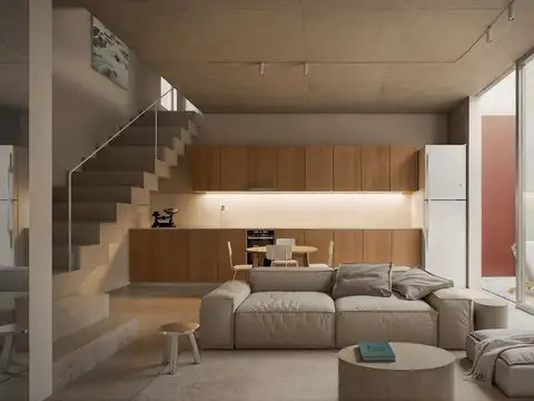 Departamento de 2 Dormitorios   comodín   terraza en Barrio Pichincha