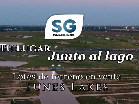 Funes Lakes Barrio Privado - LOTES EN VENTA - Funes, Santa Fe.