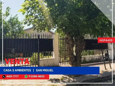 Casa - Venta - Argentina, San Miguel - Serrano 3272