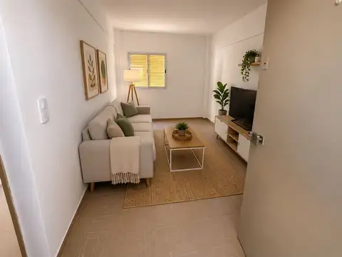 Departamento 2 ambientes con 1 baño