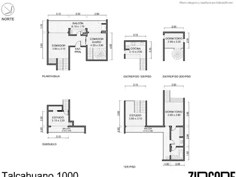 Departamento en Venta de 5 ambientes