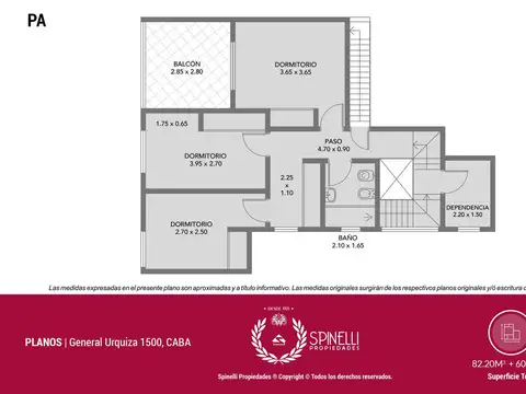 Depto Tipo Casa en Venta 25 años