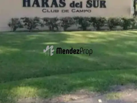 LOTE EN VENTA EN HARAS DEL SUR I