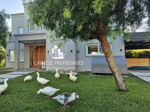 Casa en venta de 5 ambientes y pileta. Barrio El Cantón. Escobar