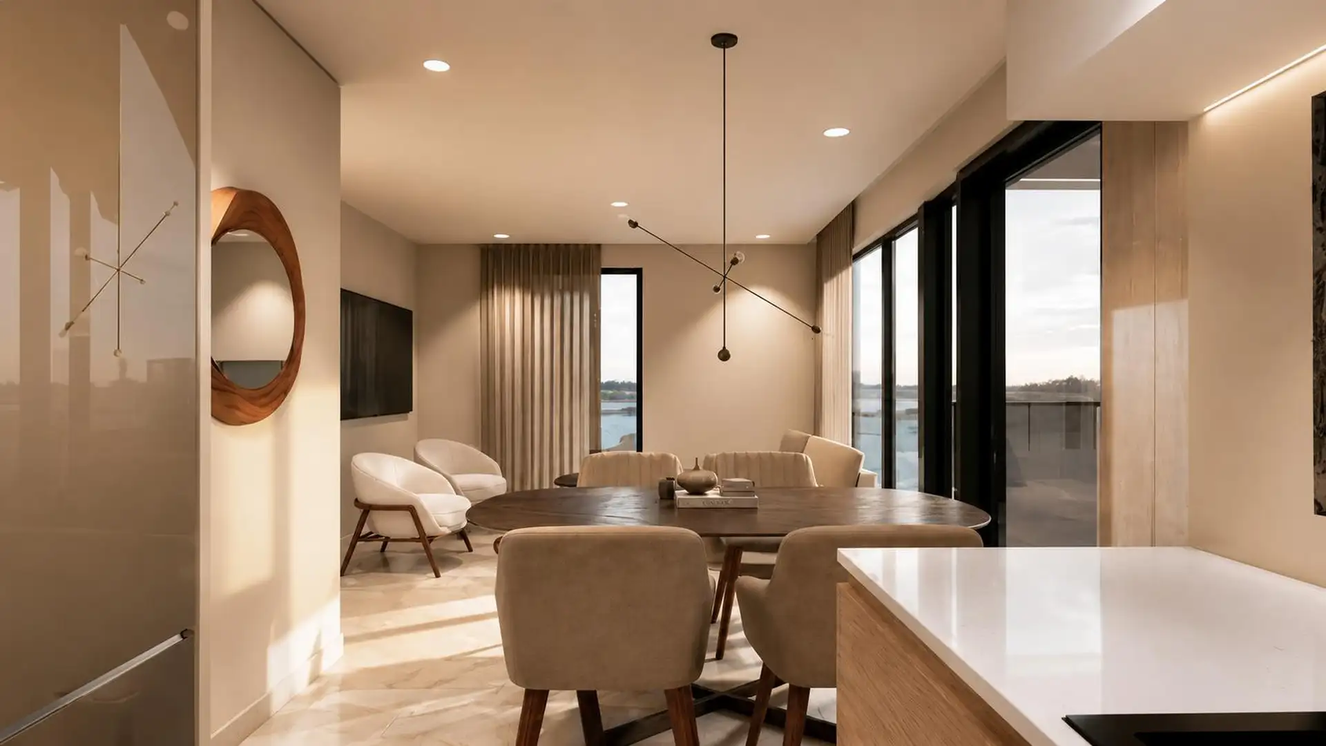 Depto 3 amb, 70m² con balcón y quincho — La Perla