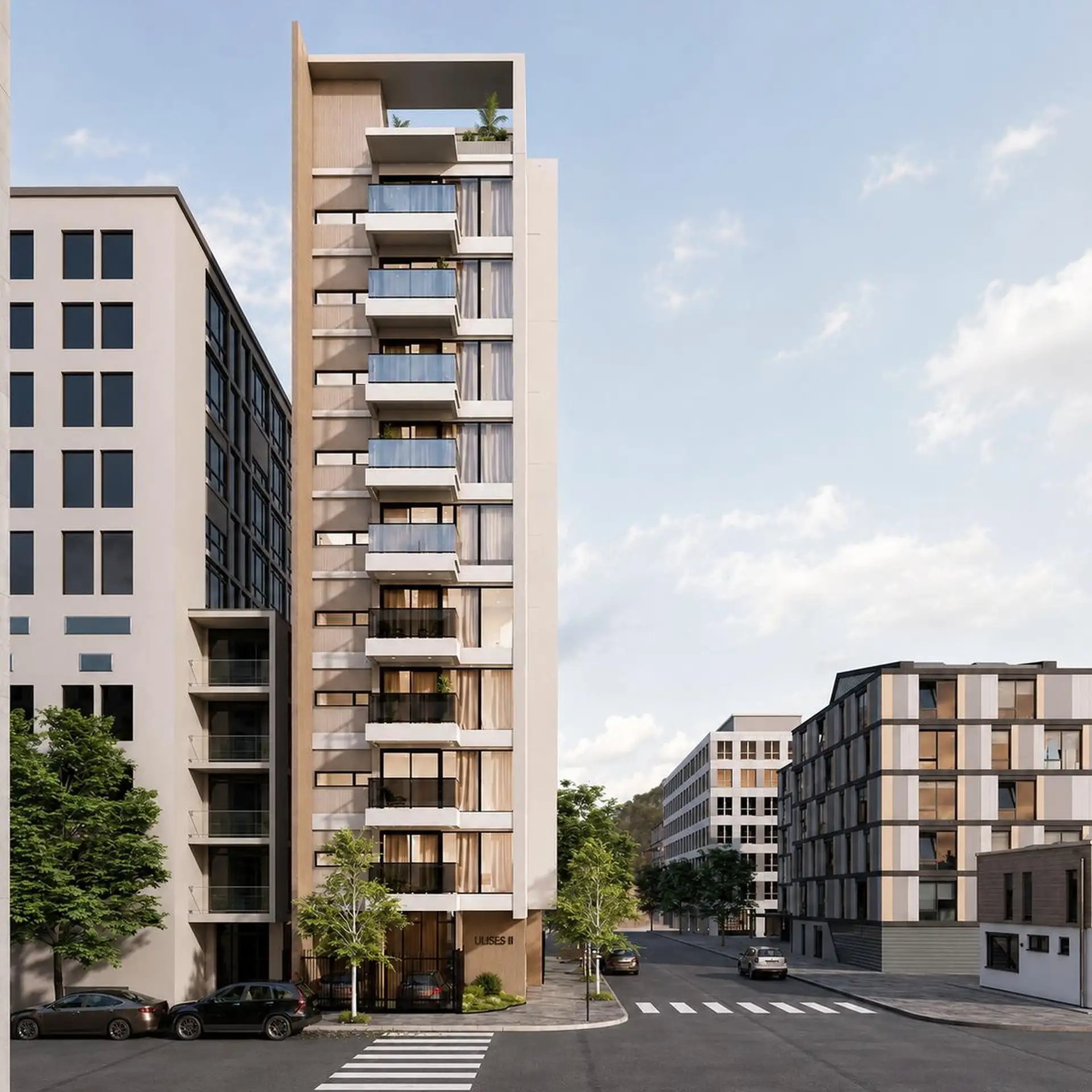 Depto 3 amb, 70m² con balcón y quincho — La Perla