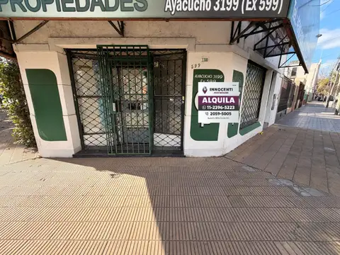 LOCAL ALQUILER EXCELENTE ESQUINA SAN ANDRÉS
