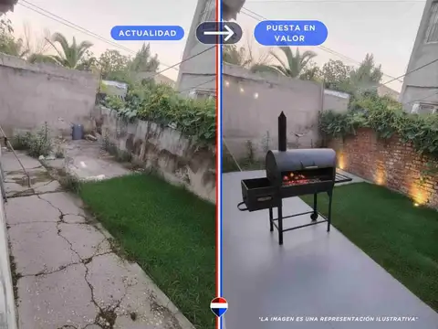 Casa 2 dormitorios zona Zanni y Newbery