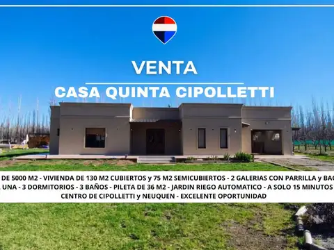 Casa en Venta en Cipolletti, General Roca