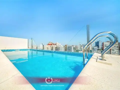 Alquiler departamento nuevo 3 ambientes 66m² balcón al frente piscina parrilla SUM en San Cristóbal
