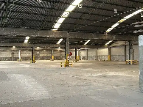 Deposito o planta con 11 naves de 800 m2 con 6/8 mts pisos en H°A°