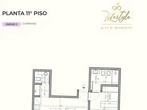 Departamento en Venta en Palermo Hollywood, USD 360.594