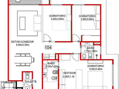 Las Hiedras al 1100 - Alto los Robles
