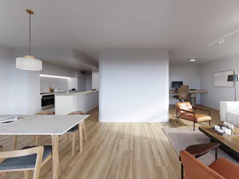 Departamento 5 ambientes con 2 baños