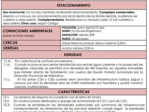 Terreno en Venta 10  mts Frente