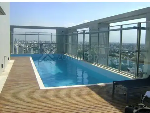 ALQ  2 AMB TORRE PALERMO VIEW AMENITIES FULL, TODO LUZ Y SOL!