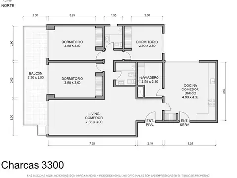 Departamento en Venta en Palermo, USD 435.000