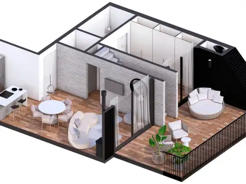 Penthouse en Palermo Hollywood