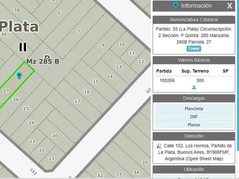 TERRENO CON CASA A DEMOLER EN VENTA LOS HORNOS