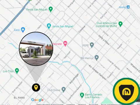 Terreno en Venta 10  mts Frente