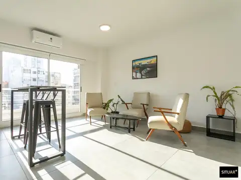 Departamento 2 ambientes con 1 baño