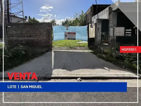 Terreno - Venta - Argentina, San Miguel - Marcos Sastre 2780