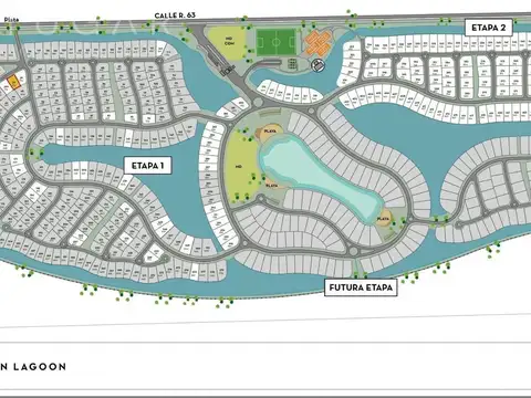 Venta Lote en Barrio Lagoon Hudson