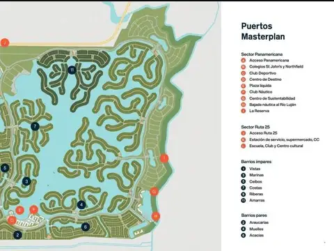 VENTA LOTE INTE PUERTOS BARRIO AMARRAS EXC ORIENTA