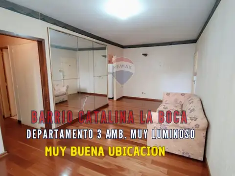 VENTA DEPARTAMENTO 3 AMBIENTES B. CATALINA LA BOCA